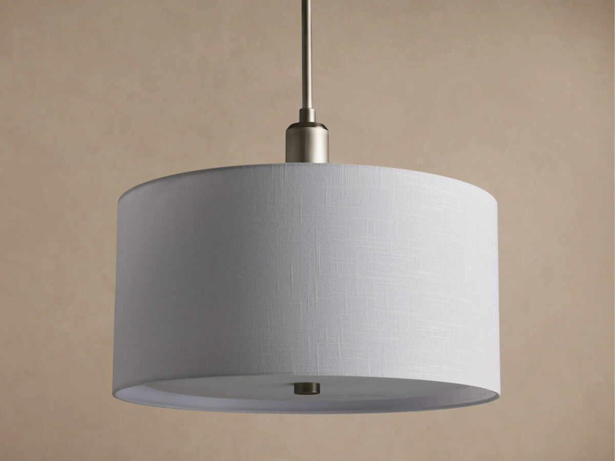 GV Linden Linen Pewter Pendant - Image 2