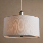GV Linden Linen Pewter Pendant