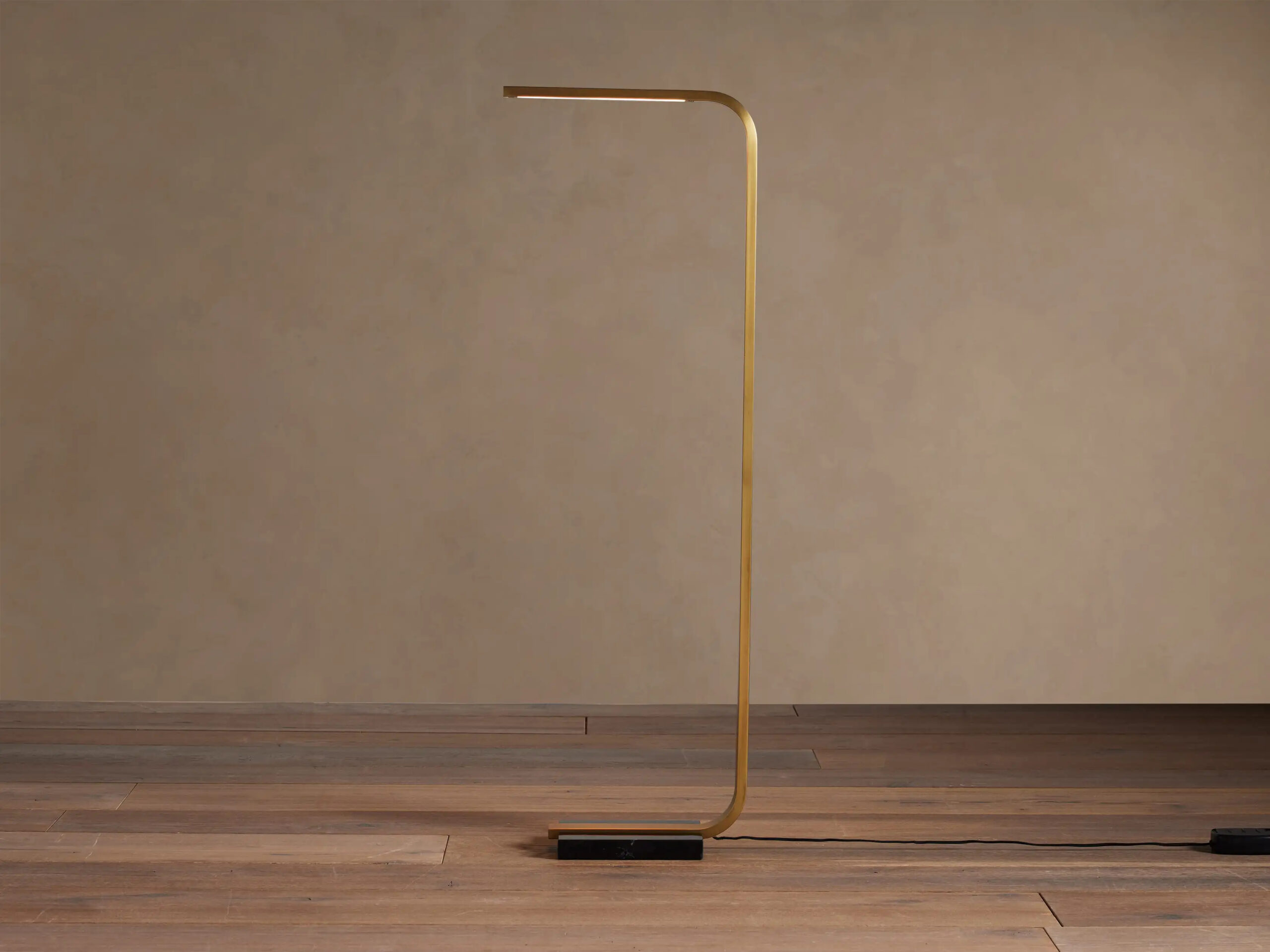 6610071H425_CLL260112 GV Modern Brass Lamp Karson Task Floor Lamp - Image 1