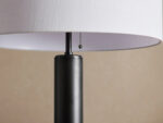 GV Linden Brass Floor Lamp with Linen Shade - Image 6