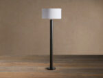 GV Linden Brass Floor Lamp with Linen Shade - Image 5