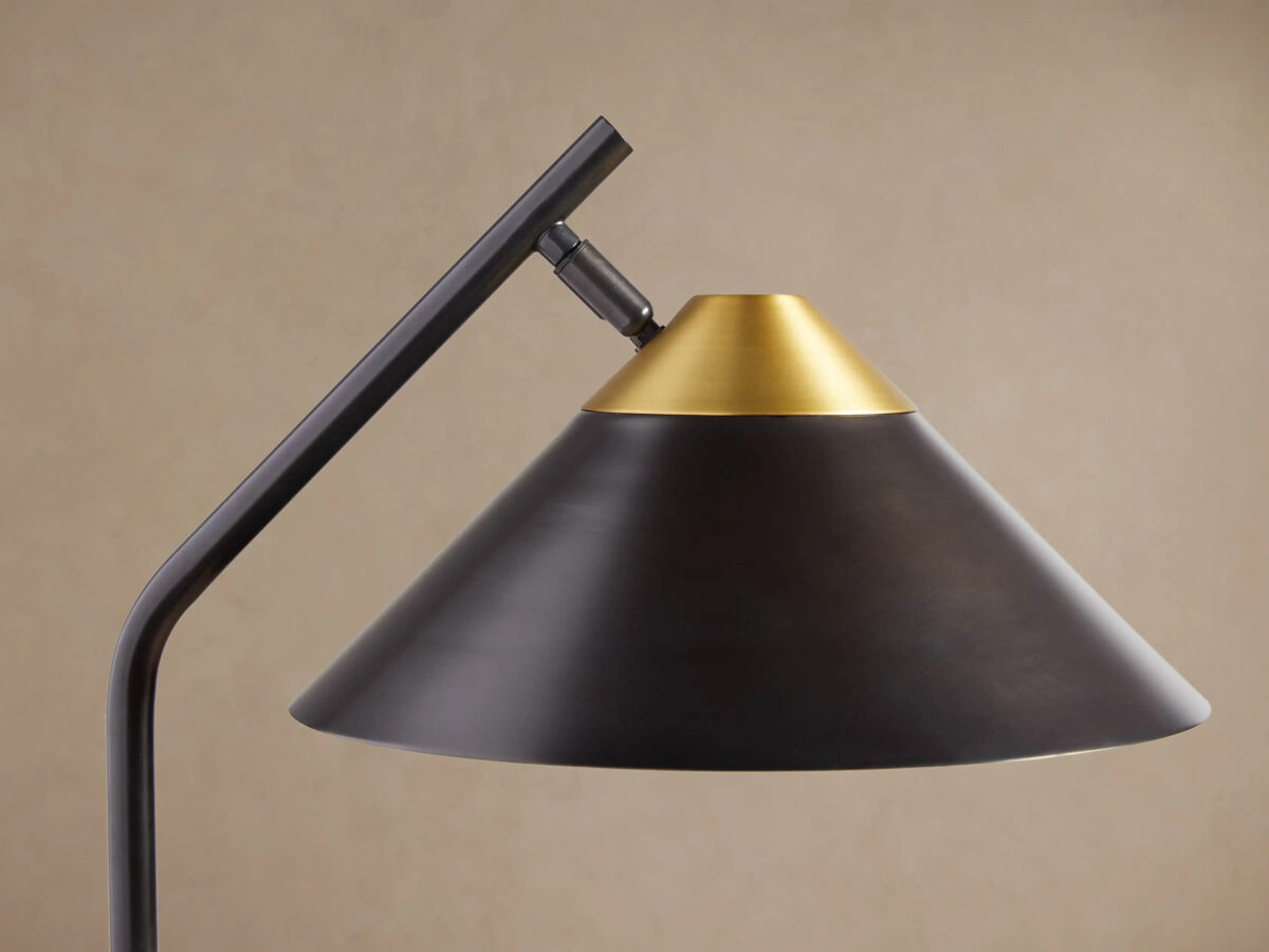 GV Marquee Bronze Modern Lamp Task Floor Lamp - Image 3