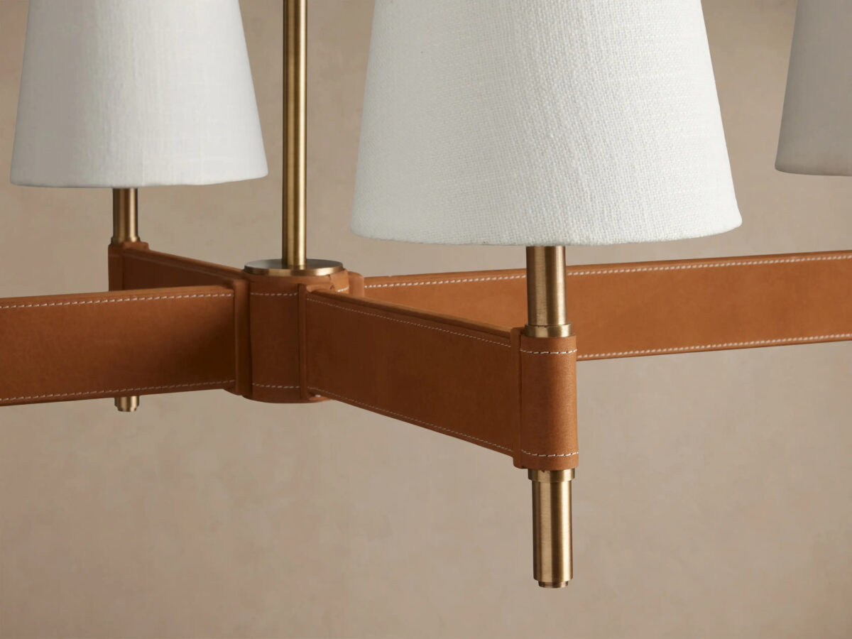 GV Modern Brass Light Linear Chandelier - Image 7