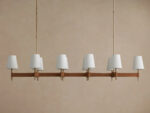 GV Modern Brass Light Linear Chandelier - Image 6