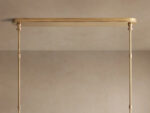 GV Modern Brass Light Linear Chandelier - Image 4
