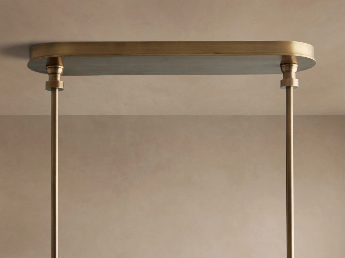 GV Modern Brass Light Linear Chandelier - Image 12