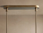 GV Modern Brass Light Linear Chandelier - Image 12