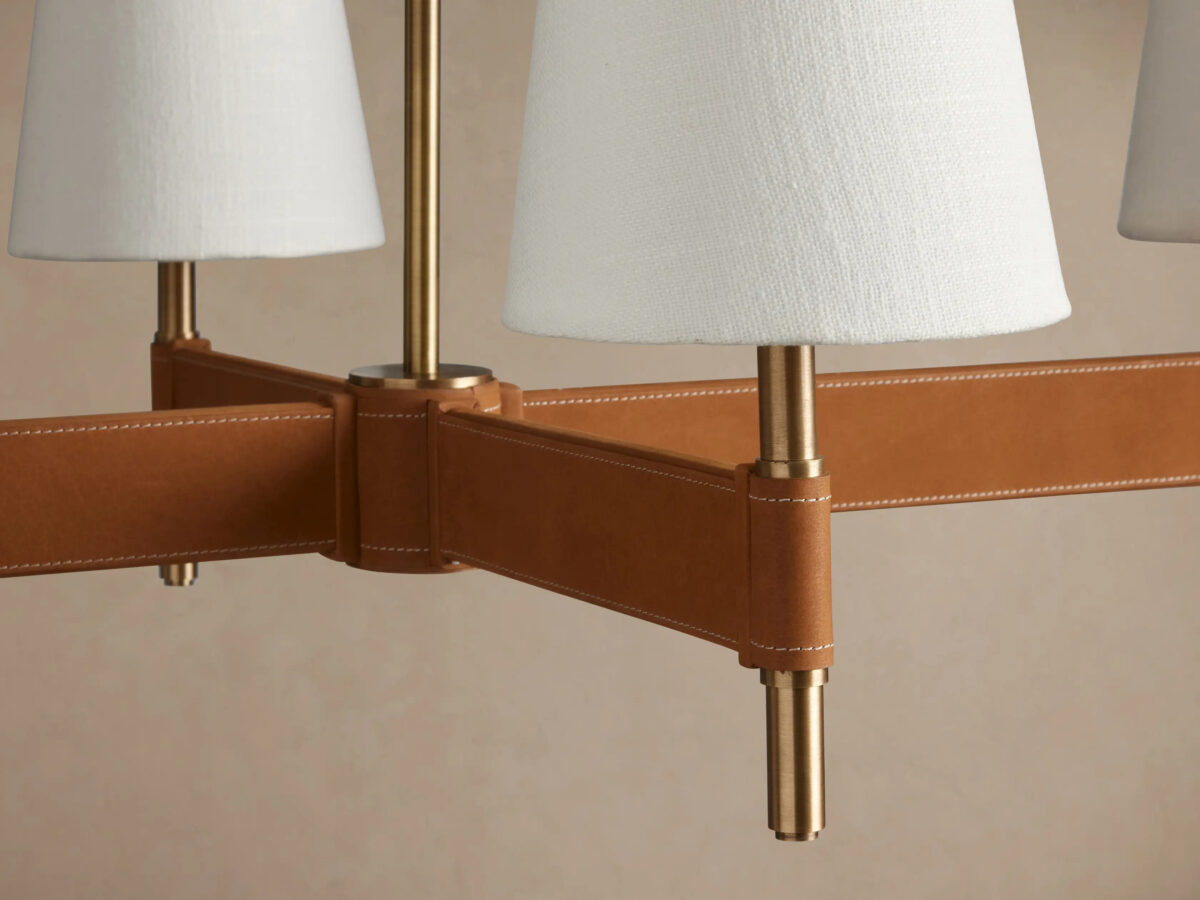 GV Modern Brass Light Linear Chandelier - Image 11