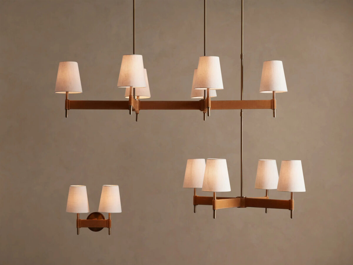 GV Modern Brass Light Linear Chandelier - Image 13