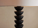 GV Black Oak Lamp Lathe Floor Lamp - Image 3