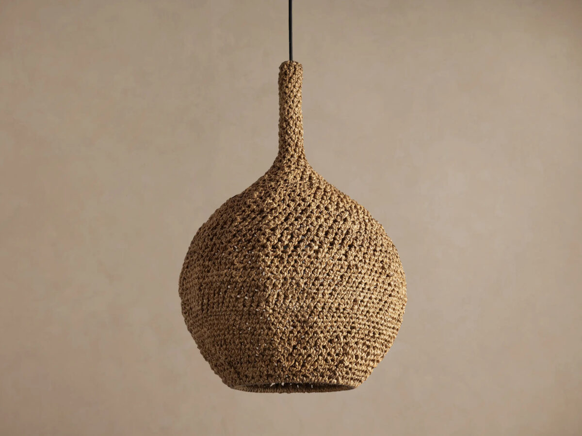 GV Canela 15 Inch Rope Pendant Light - Image 2