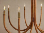 GV Ravda Round Rattan Chandelier - Image 4