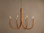 GV Ravda Round Rattan Chandelier
