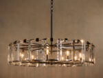 GV Crystal Chandelier Round Brass 30 Inch - Image 17