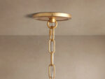 GV Iron Chandelier Round Gold 8 Light - Image 10