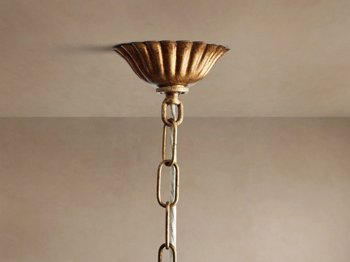 GV Fritz Iron Grid Chandelier - Image 4