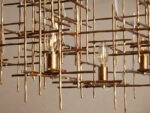GV Fritz Iron Grid Chandelier - Image 3