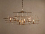 GV Fritz Iron Grid Chandelier