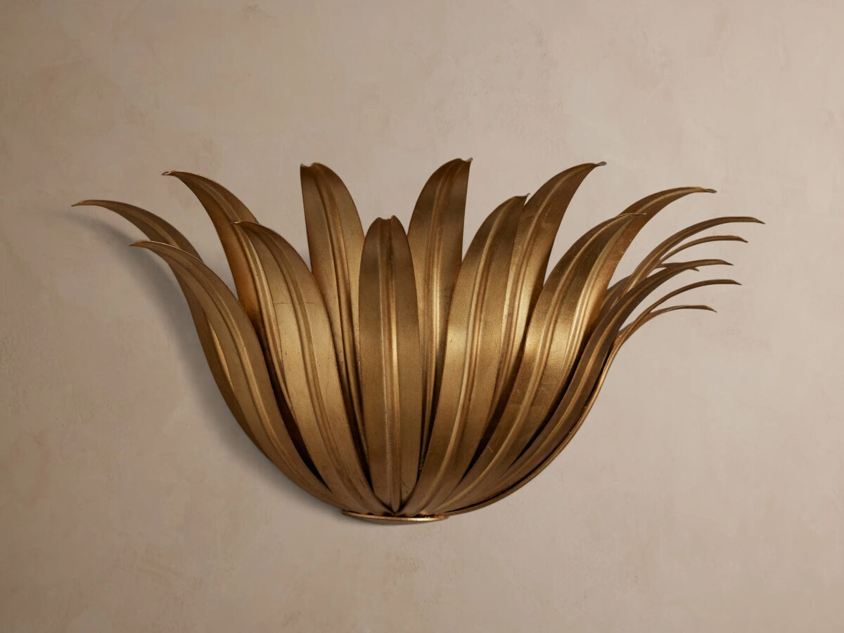 GV Matilde Iron Leaf Sconce - Image 3