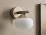 GV Costella Iron Globe Sconce in Gold - Image 5