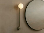 GV Costella Iron Globe Sconce in Gold - Image 5