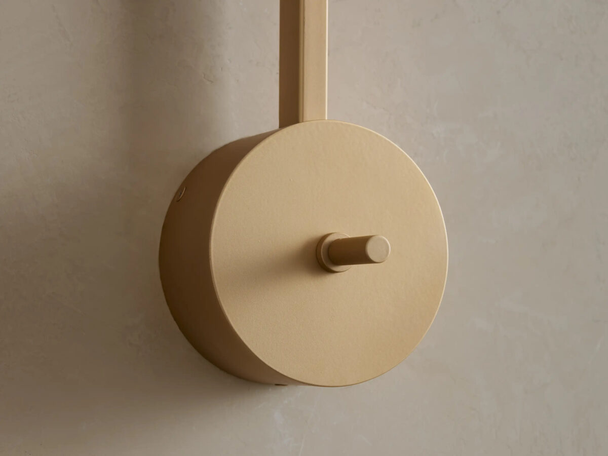 GV Costella Iron Globe Sconce in Gold - Image 4