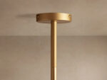 GV Globe Glass Light Round Chandelier in Gold - Image 5