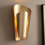 GV Strato Gold Brass Modern Sconce