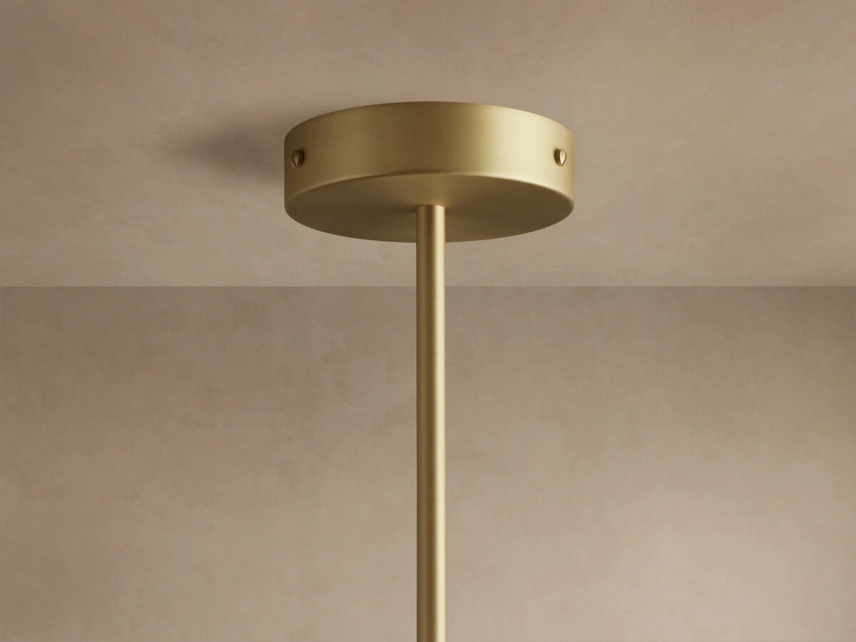 GV Brass Chandelier Ramsey Round 5 Light - Image 4