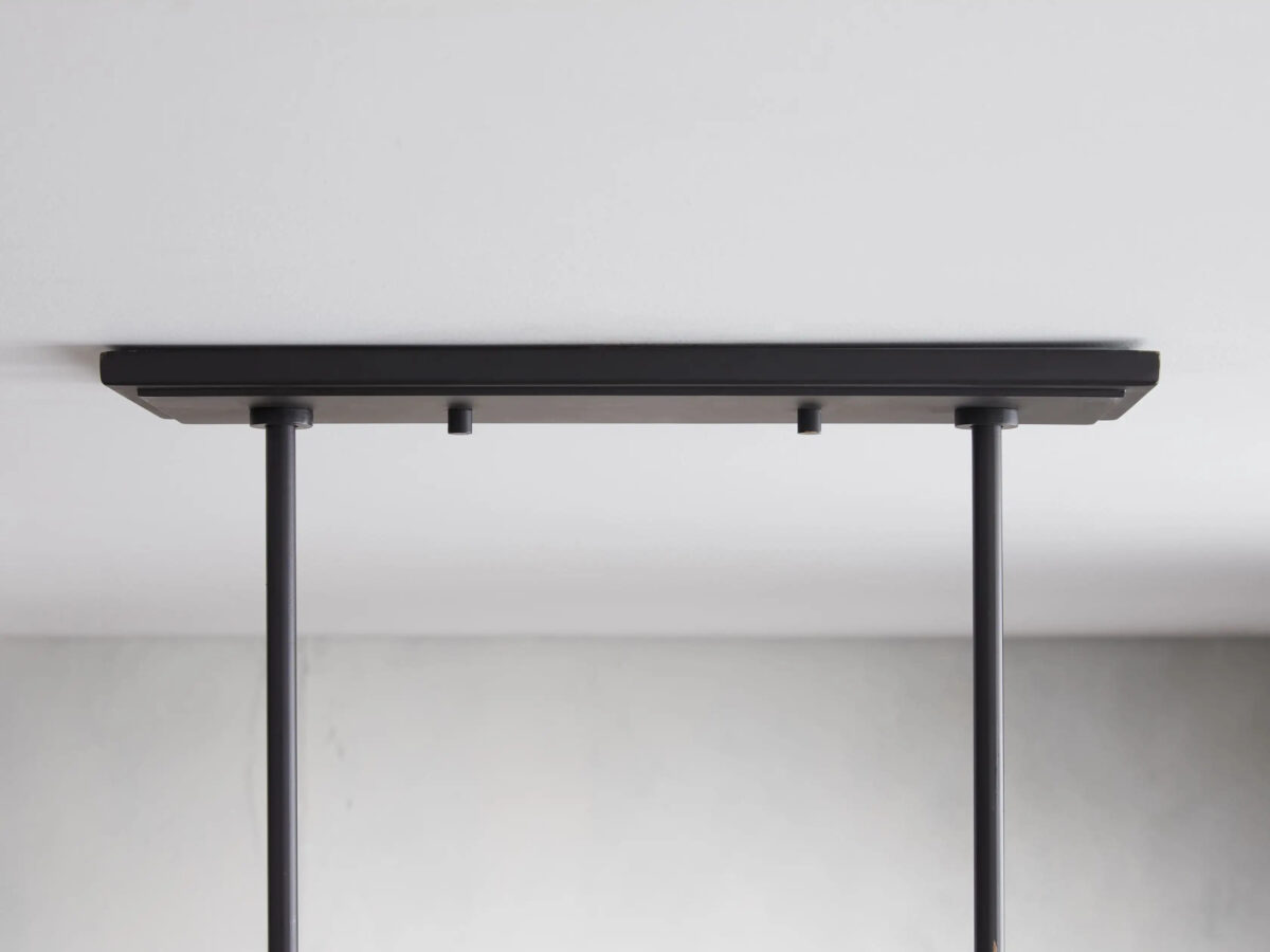 GV Jacarra bronze chandelier Linear Five Light - Image 4