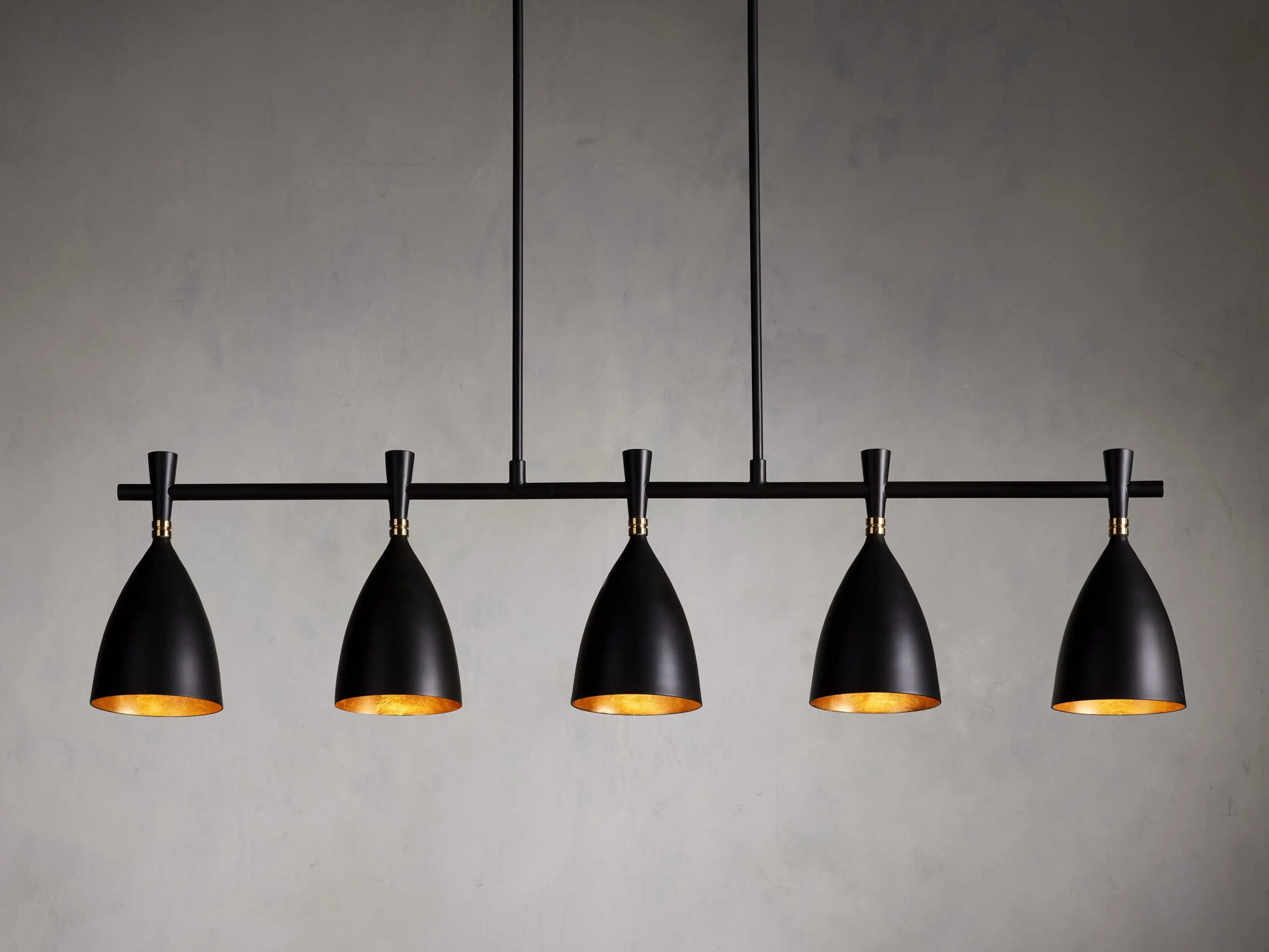6610184H559_M220512 GV Jacarra bronze chandelier Linear Five Light - Image 1