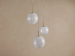 GV Casen Modern Glass Light Round Chandelier - Image 3
