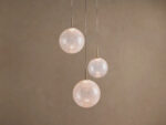 GV Casen Modern Glass Light Round Chandelier