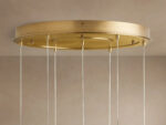 GV Casen Modern Glass Light Round Chandelier - Image 35