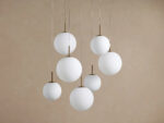 GV Casen Modern Glass Light Round Chandelier - Image 33