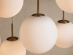 GV Glass Linear Light Casen 65 Inch Crackle Chandelier - Image 15