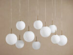 GV Glass Linear Light Casen 65 Inch Crackle Chandelier - Image 14
