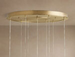 GV Casen Modern Glass Light Round Chandelier - Image 40