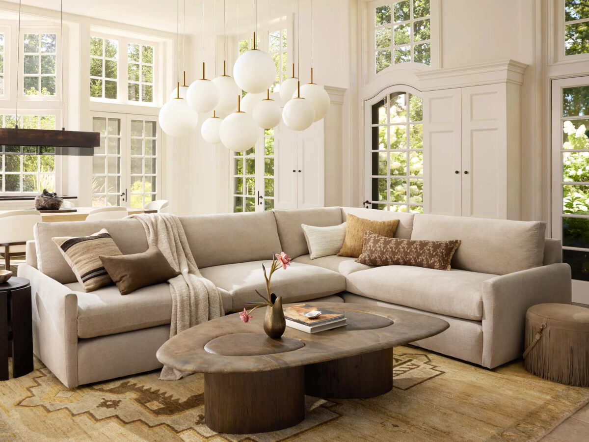 GV Casen Modern Glass Light Round Chandelier - Image 37