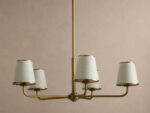 GV Adria Pleated Iron Light Round Chandelier - Image 7