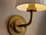 GV Iron Wall Sconce with Flax Fabric Shade - Image 6