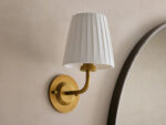 GV Iron Wall Sconce with Flax Fabric Shade - Image 5