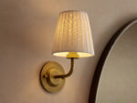 GV Iron Wall Sconce with Flax Fabric Shade - Image 4