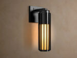 GV Modern Steel Sconce Outdoor Wall Light