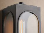 GV Palladian Brass Outdoor Sconce with Arched Glass - Image 15