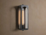 GV Palladian Brass Outdoor Sconce with Arched Glass - Image 13