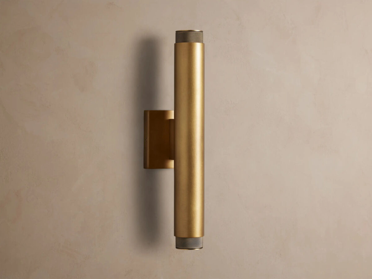 GV Spotlight Brass Outdoor Sconce - Image 5