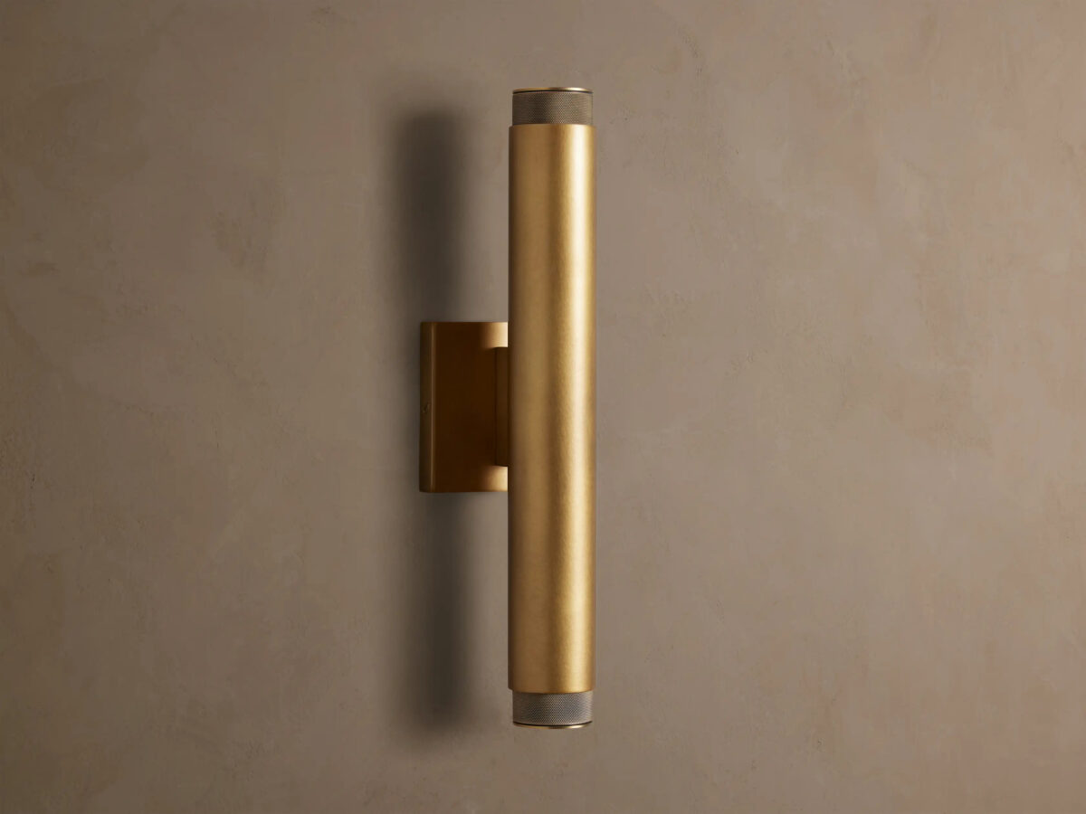 GV Spotlight Brass Outdoor Sconce - Image 4