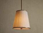 GV Fabric Cone Pendant Light in Flax - Image 5
