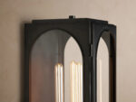 GV Palladian Brass Outdoor Sconce with Arched Glass - Image 18